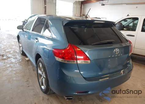 2010 Toyota Venza Base V6 z USA, uszkodzony, nr VIN 4T3BK3BB9AU039721